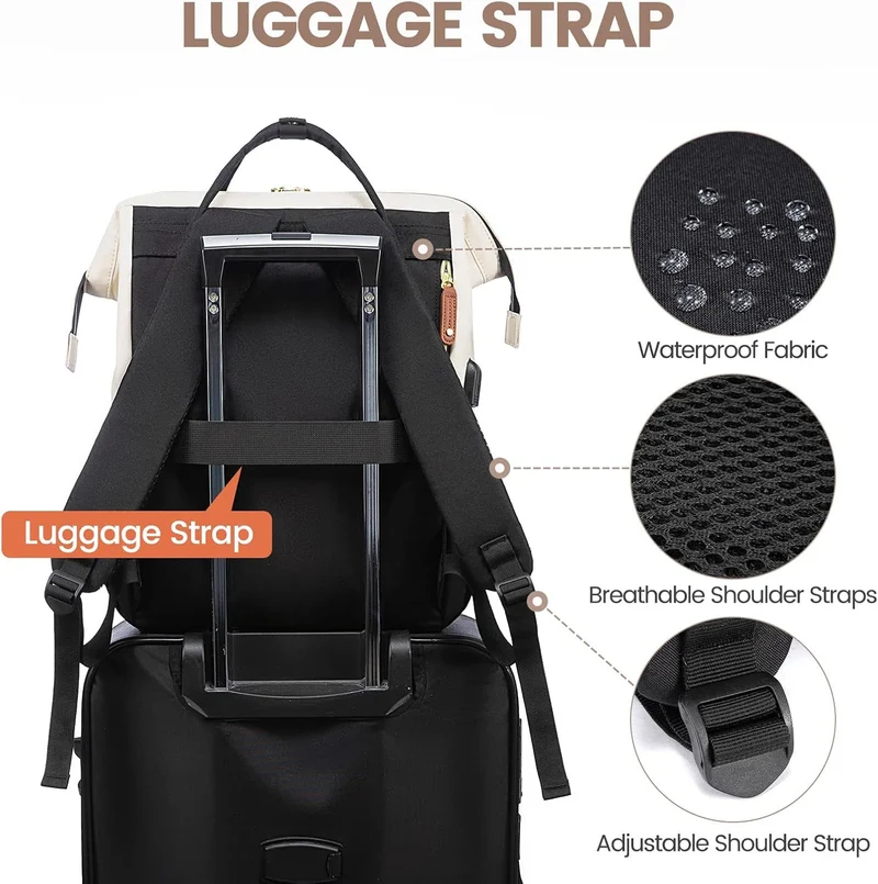 Stylischer Wochenend-Rucksack Brehn