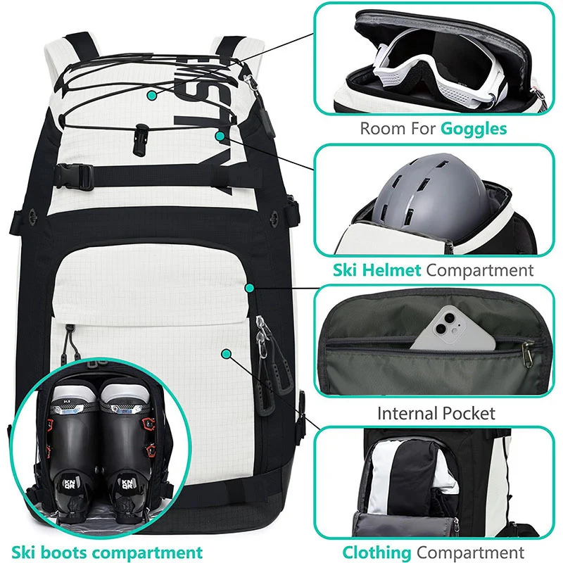 Vielseitiger Hochleistungs-Reiserrucksack Brehn