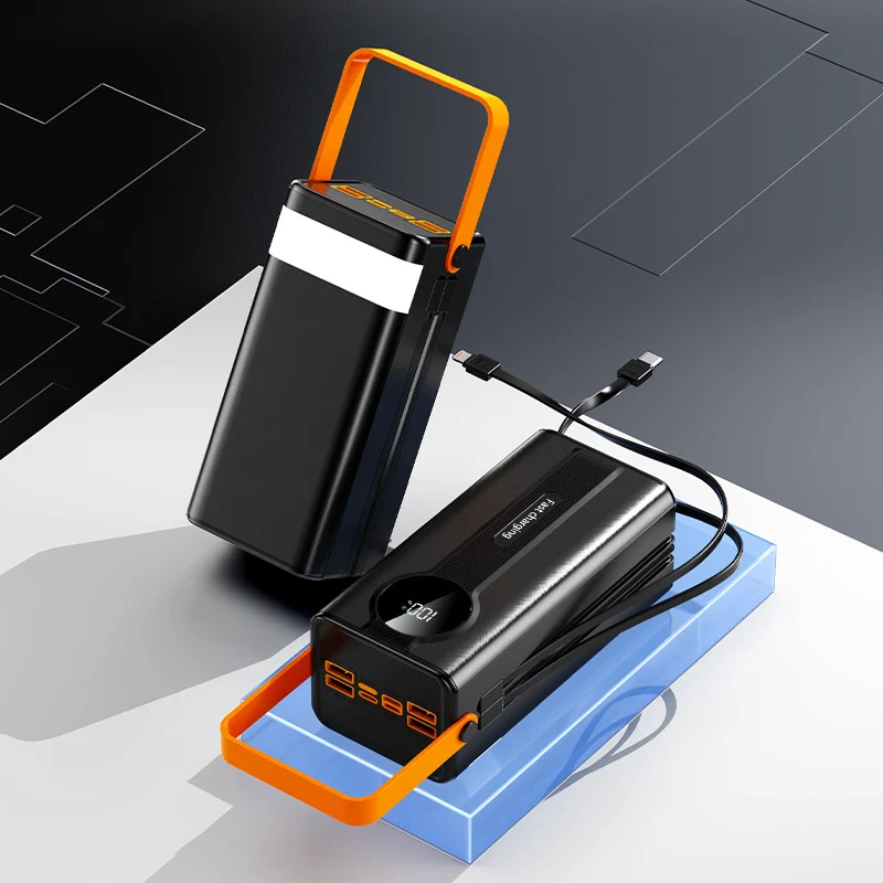 Tragbare Powerbank mit Smart Charging und LED-Anzeige Skanto