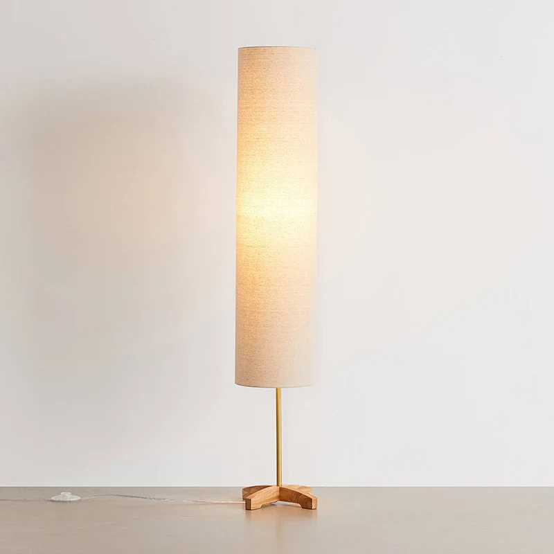 Moderne zylindrische Stehlampe