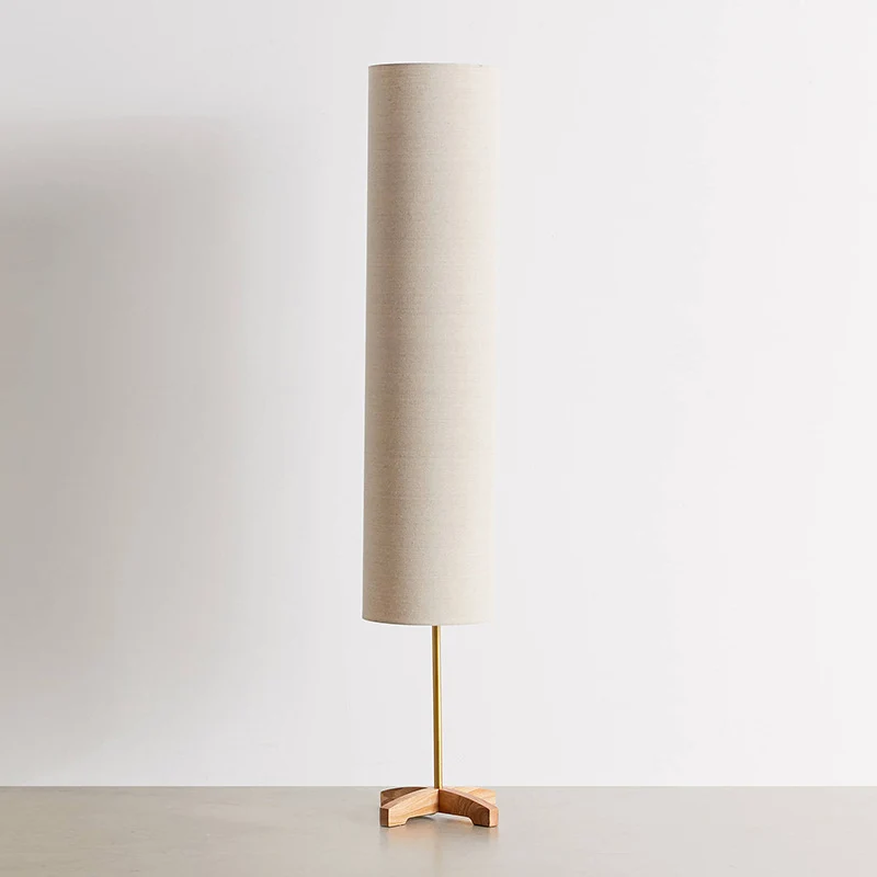 Moderne zylindrische Stehlampe