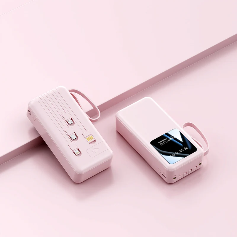 Tragbare Powerbank mit intelligenter Energieanzeige und mehreren USB-Anschlüssen Skanto