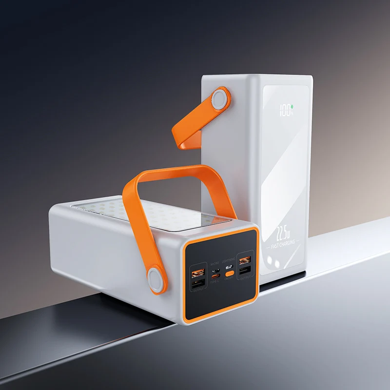 Tragbare Powerbank mit integrierter Ladeanzeige Skanto
