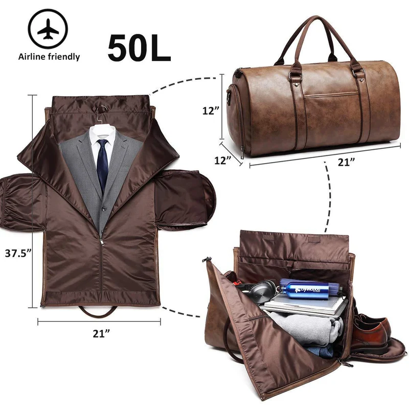 Premium Reise-Duffel Tasche Brehn