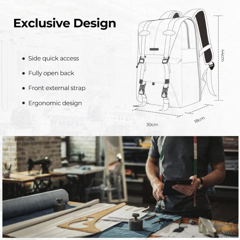 Technische Fotografie Kamera Rucksack Brehn