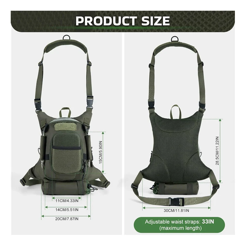 Taktischer Outdoor Sling Rucksack Brehn