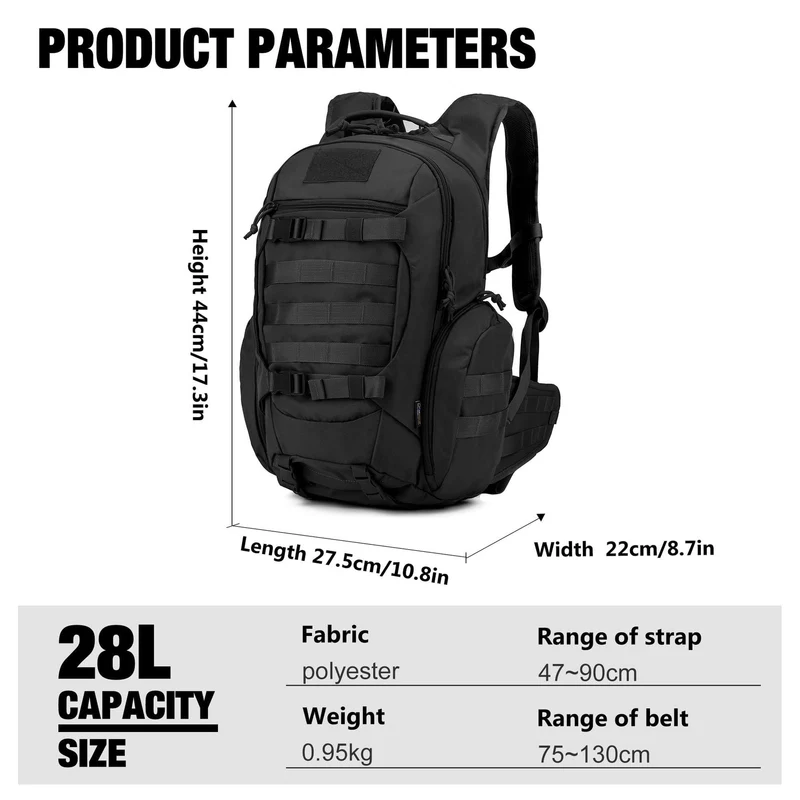 Taktischer Outdoor Abenteuer Rucksack Brehn