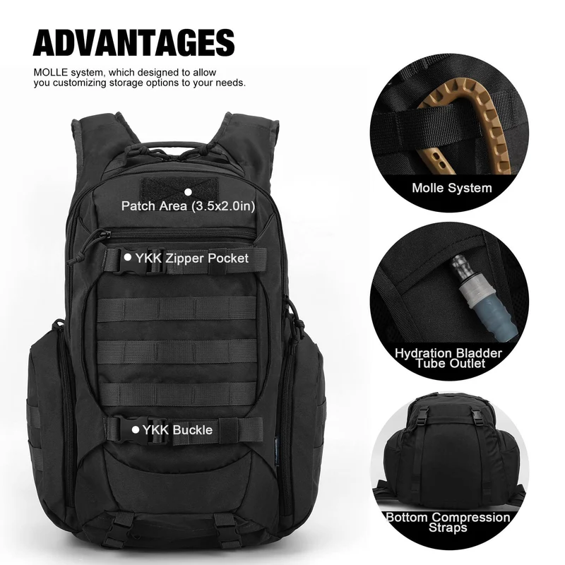Taktischer Outdoor Abenteuer Rucksack Brehn