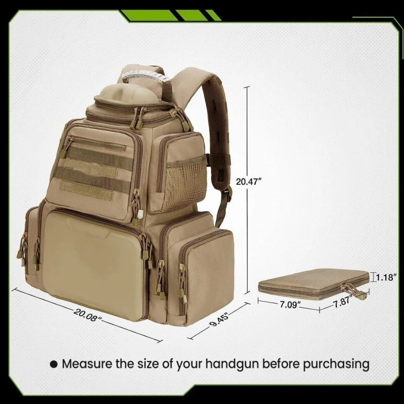 Taktischer Multi-Compartment Abenteuer Rucksack Brehn