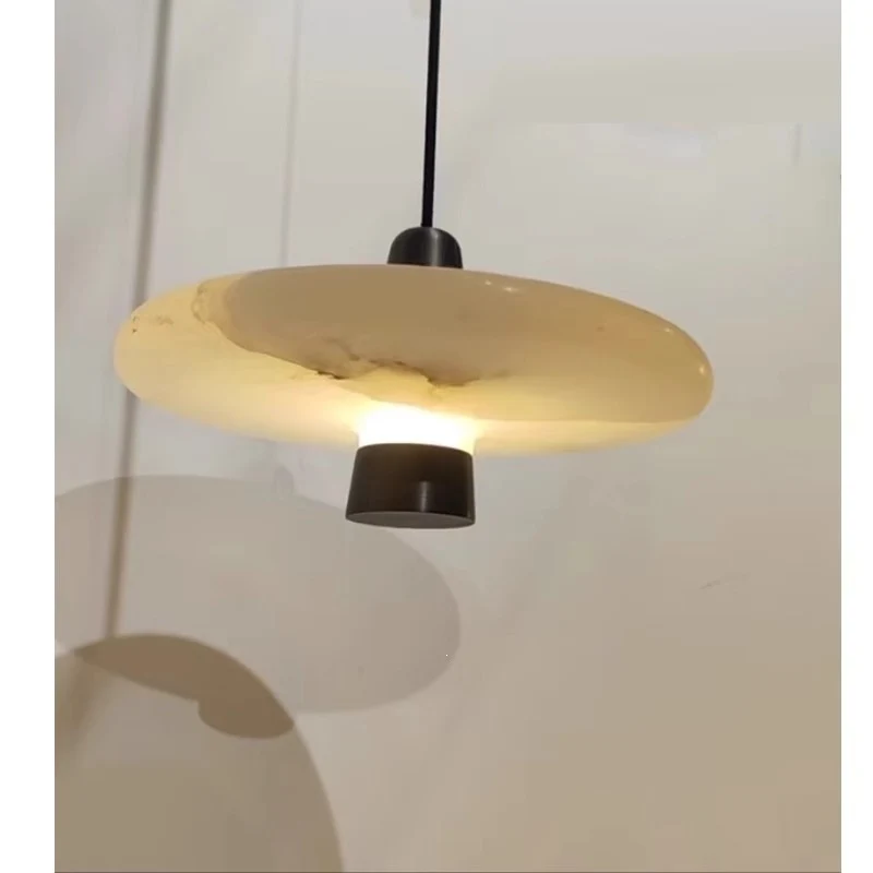 Moderne doppellagige Pendelleuchte