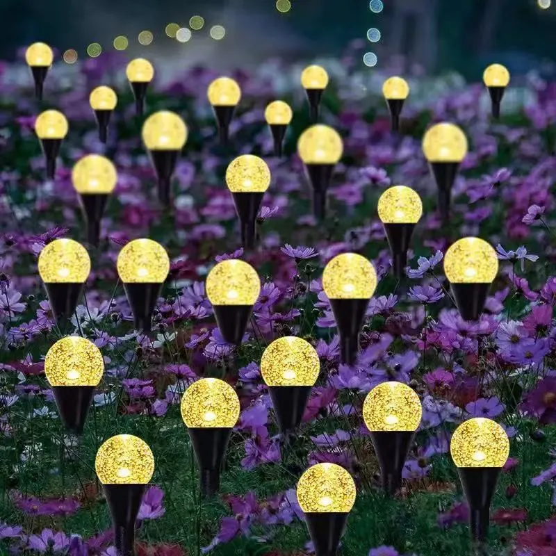 Halbmond Solar-Gartenstecker mit strukturiertem Acryl-Diffusor und warmweißer LED Skanto
