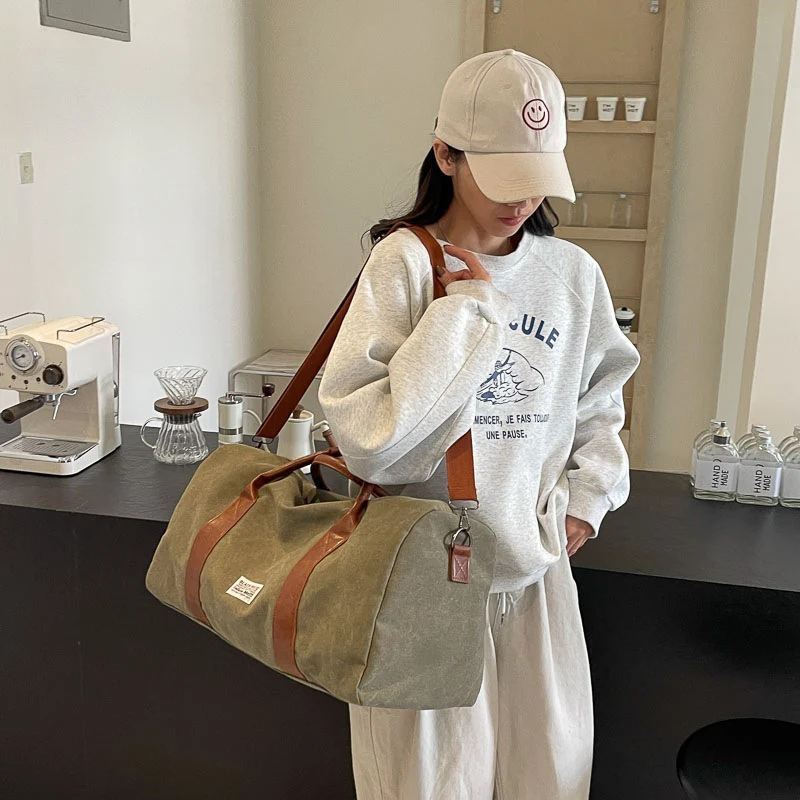 Premium Canvas Reis Duffle Tasche Brehn