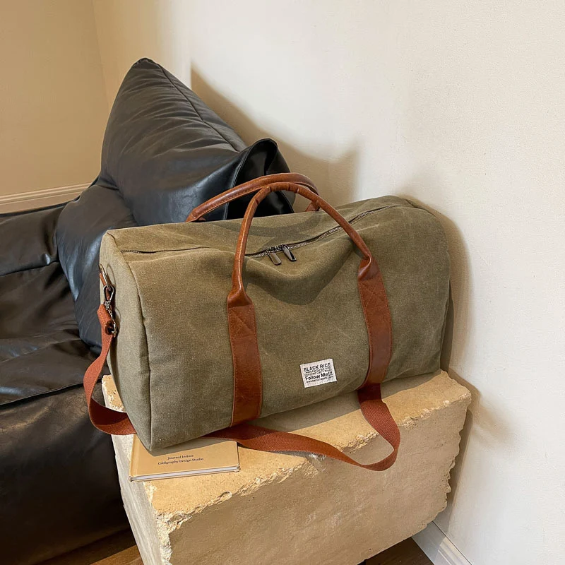 Premium Canvas Reis Duffle Tasche Brehn