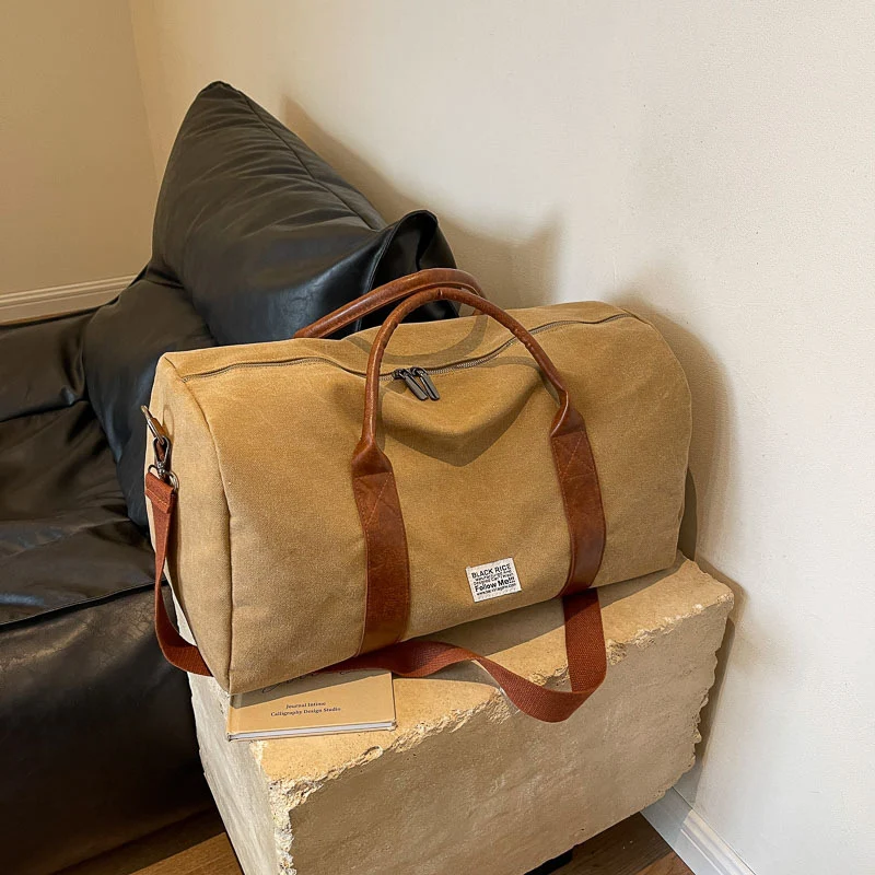 Premium Canvas Reis Duffle Tasche Brehn