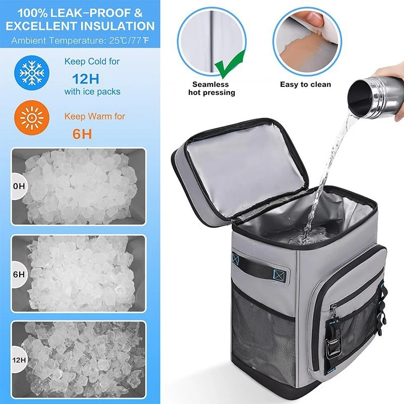 Isolierte Mehrfachfächer-Kühlerrucksack Brehn