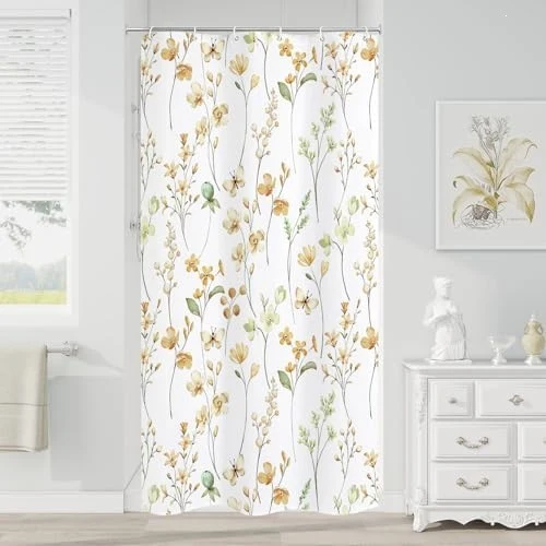 Duschvorhang Skanto mit Blumenmuster