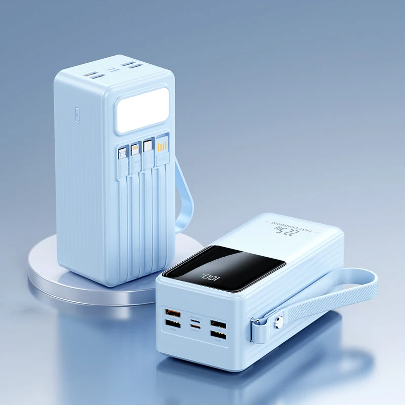 Multifunktionale Powerbank mit LED-Licht Skanto