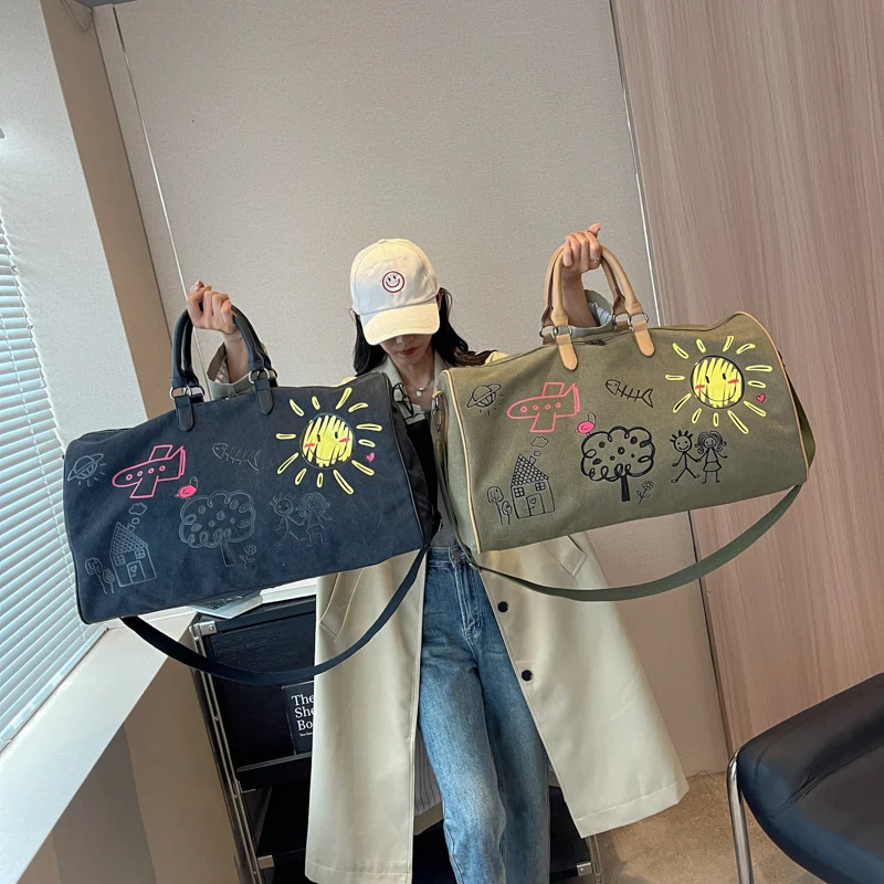 Canvas Kunst Reise Duffel Tasche Brehn