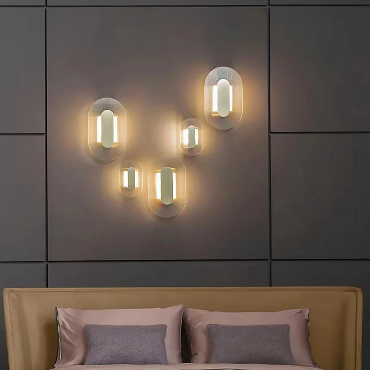 Moderne dekorative Wandlampe mit schickem Design