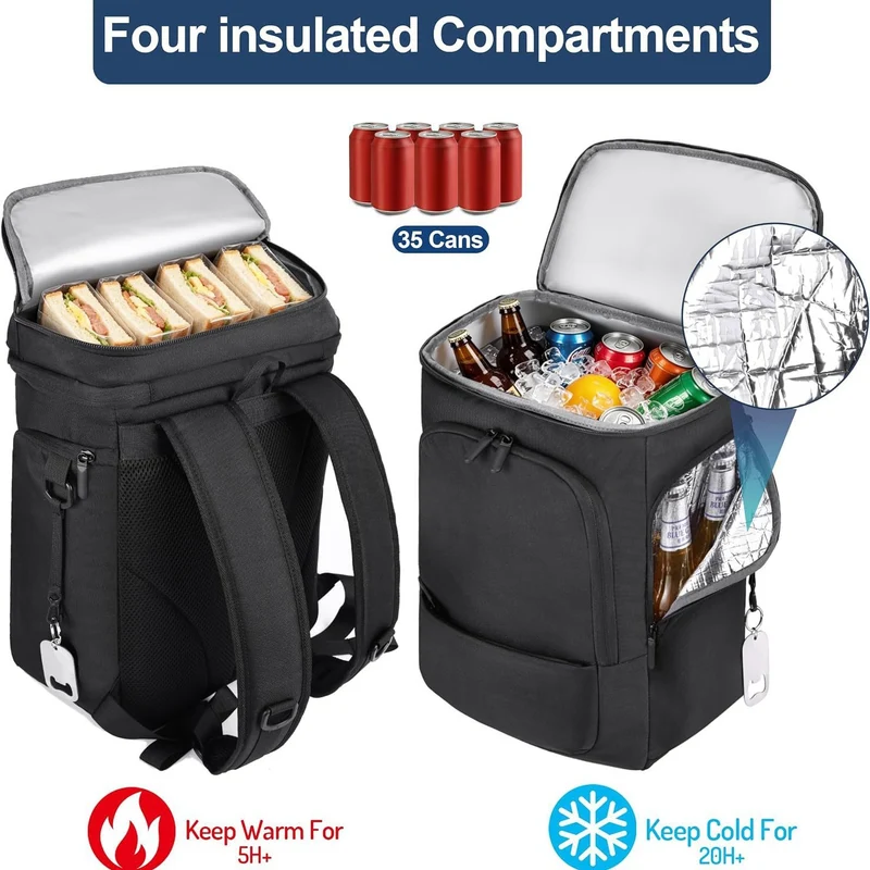 Isolierte Kühltasche Rucksack Brehn
