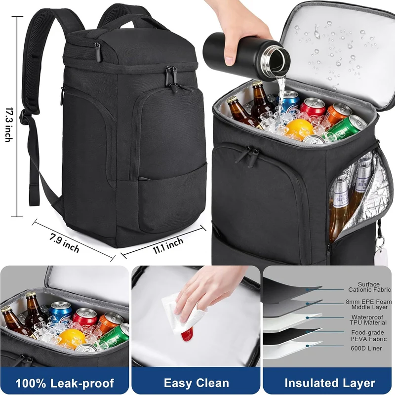 Isolierte Kühltasche Rucksack Brehn