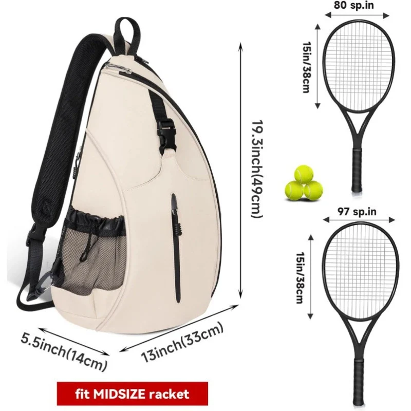 Ergonomischer Tennis Gear Sling Backpack Brehn