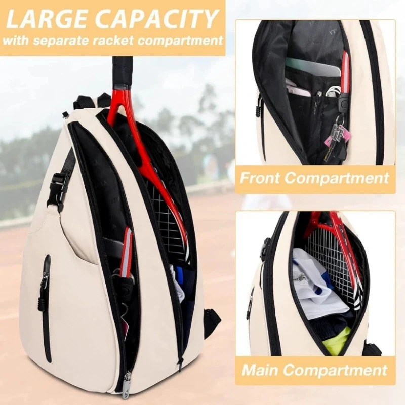 Ergonomischer Tennis Gear Sling Backpack Brehn