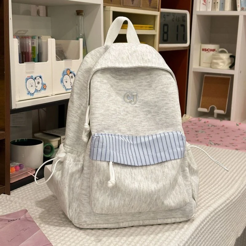 Lässiger weicher Stoff Rucksack Brehn