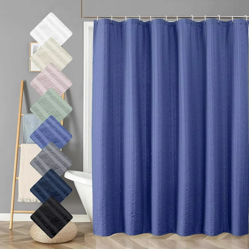Duschvorhang Skanto mit Premium-Textur