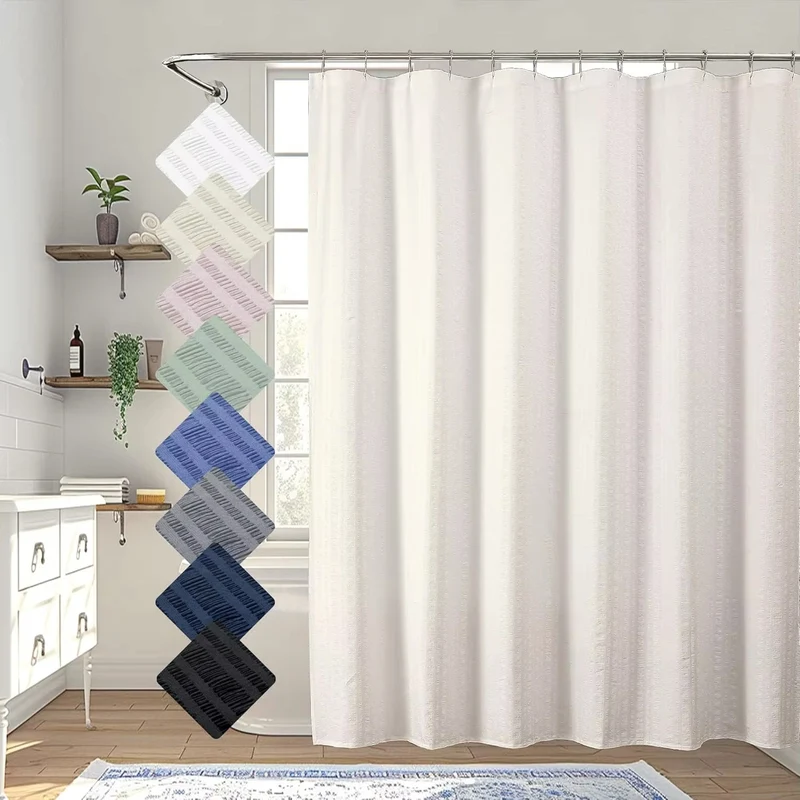 Duschvorhang Skanto mit Premium-Textur
