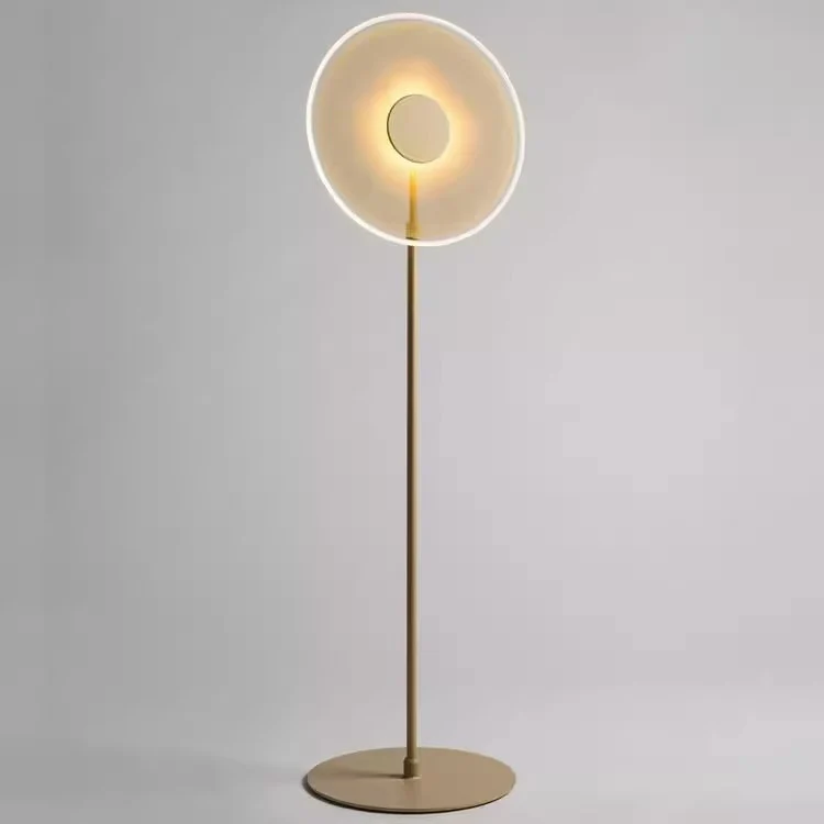 Moderne Rund Steh-Lampe