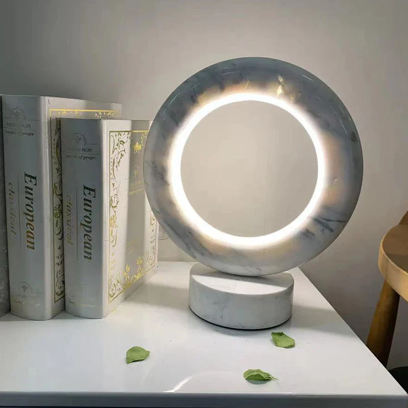 Moderne Zirkuläre Dekorative Tischlampe