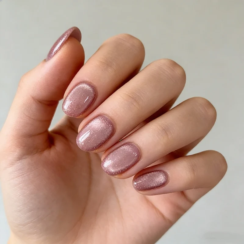 Stylische dekorative Nagelkunst