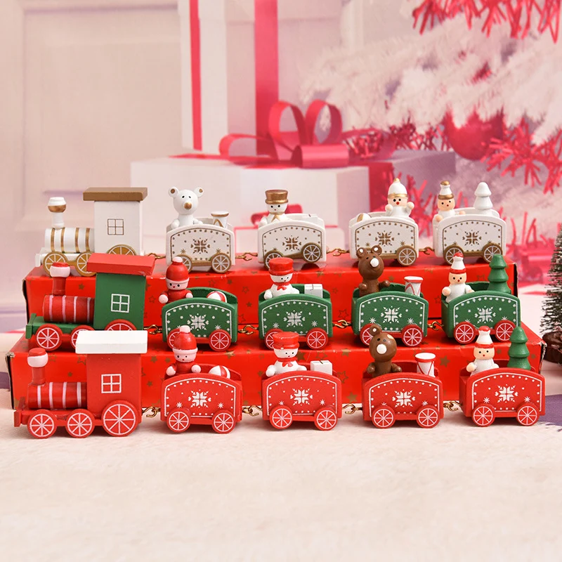 Weihnachtszug Dekofigur Set