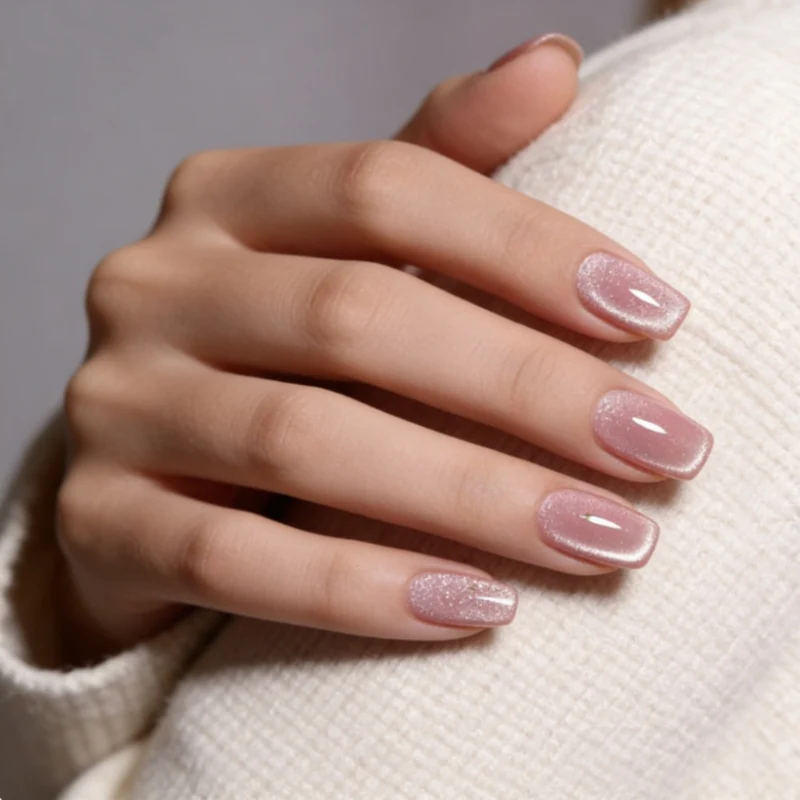 Funkelnde Ombre Nagelverstärkungen
