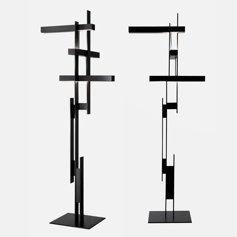 Moderne artikulierte Stehlampe