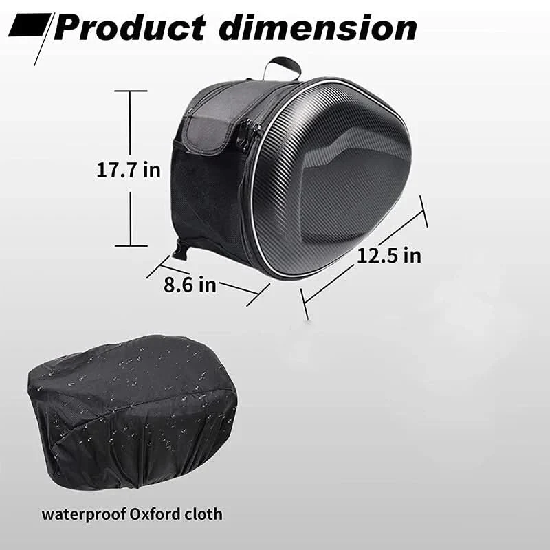 Skanto | Wasserdichte Motorrad-Satteltaschen mit großem Stauraum
