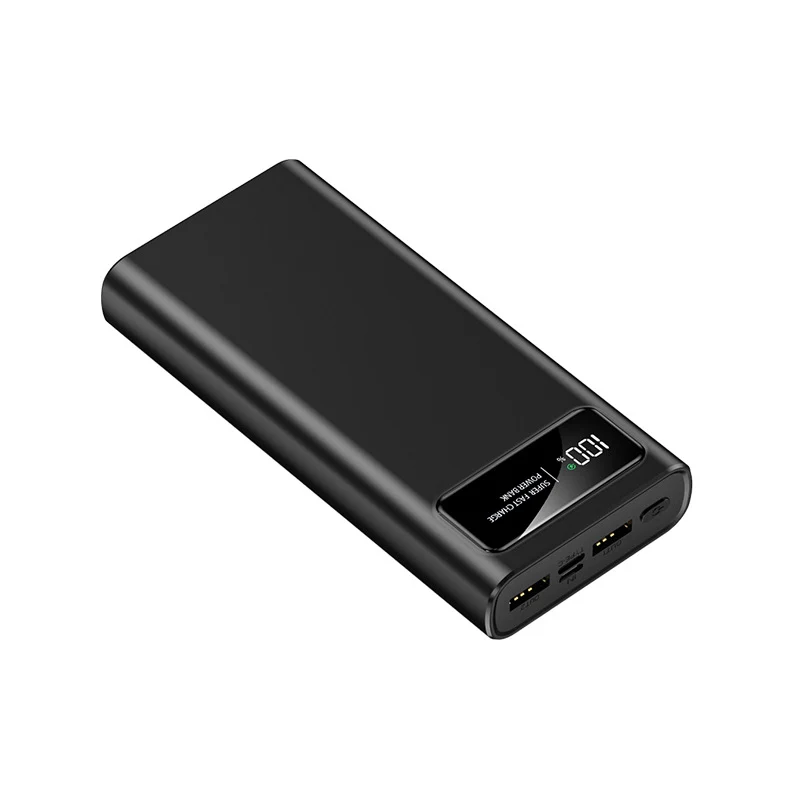 Hochleistungs-Powerbank mit digitaler Restanzeige und Schnellladefunktion Skanto
