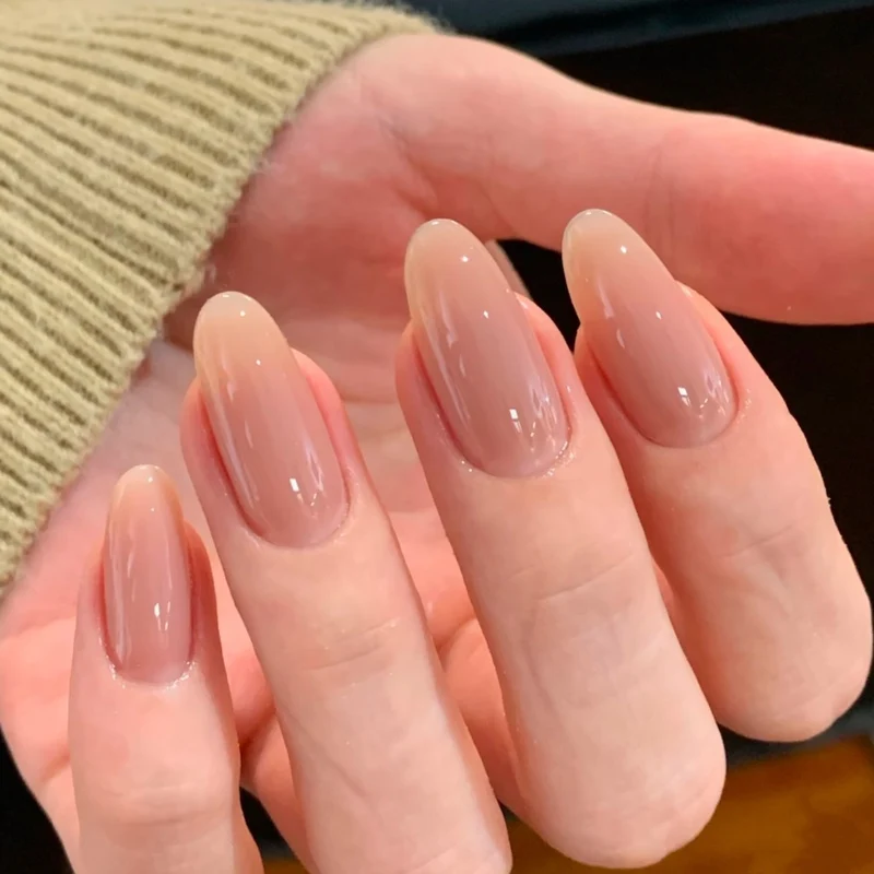Premium Glänzende Gel Nagelverlängerungen