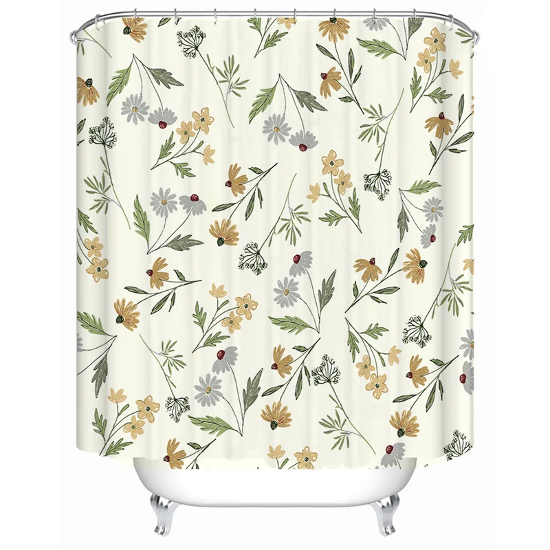 Blumen-Duschvorhang Skanto 1784860161