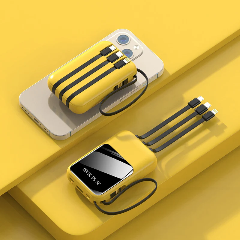 Powerbank mit multifunktionalen Anschlüssen Skanto