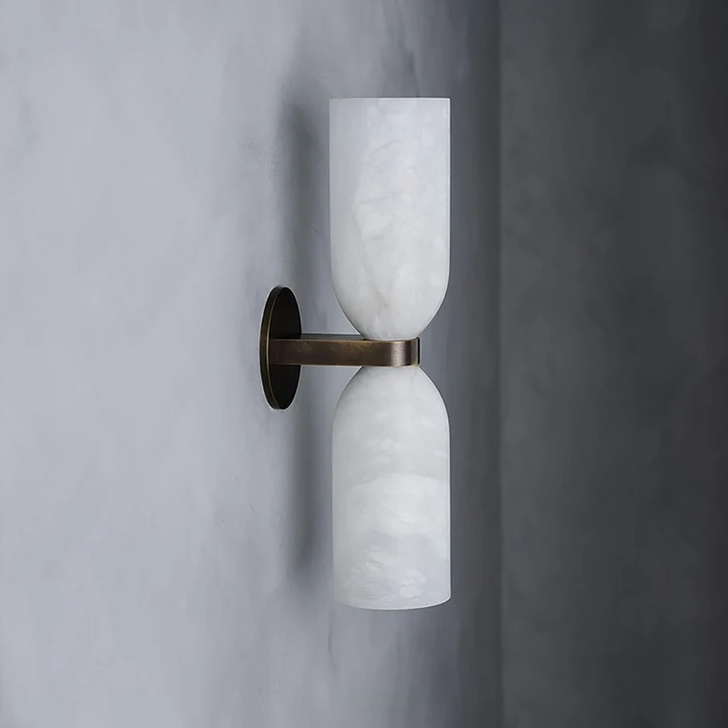 Moderne Alabaster Wandleuchte