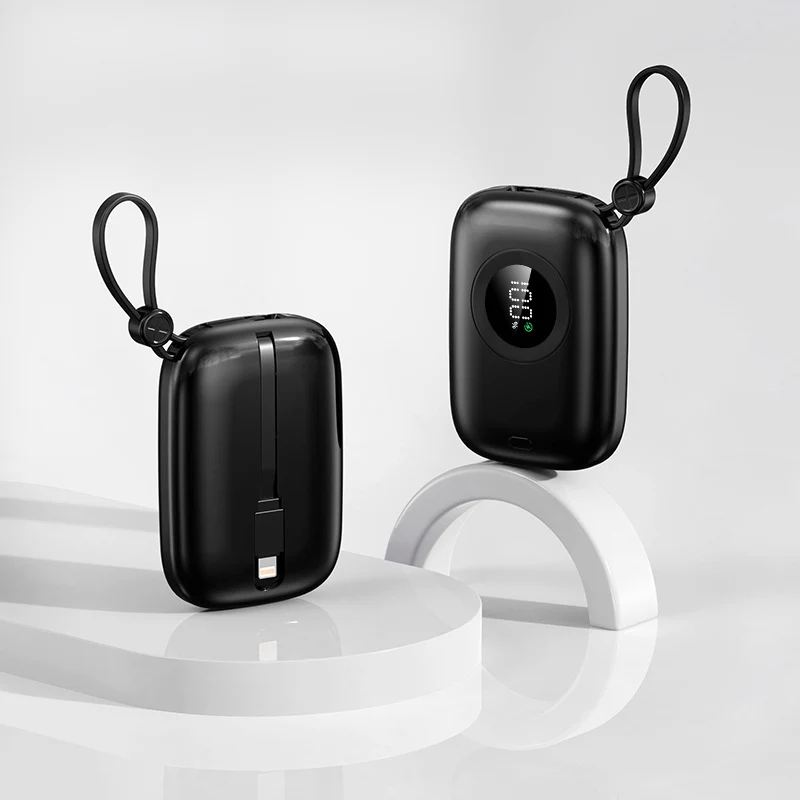 Tragbare Multifunktions-Powerbank mit digitaler Temperaturanzeige Skanto