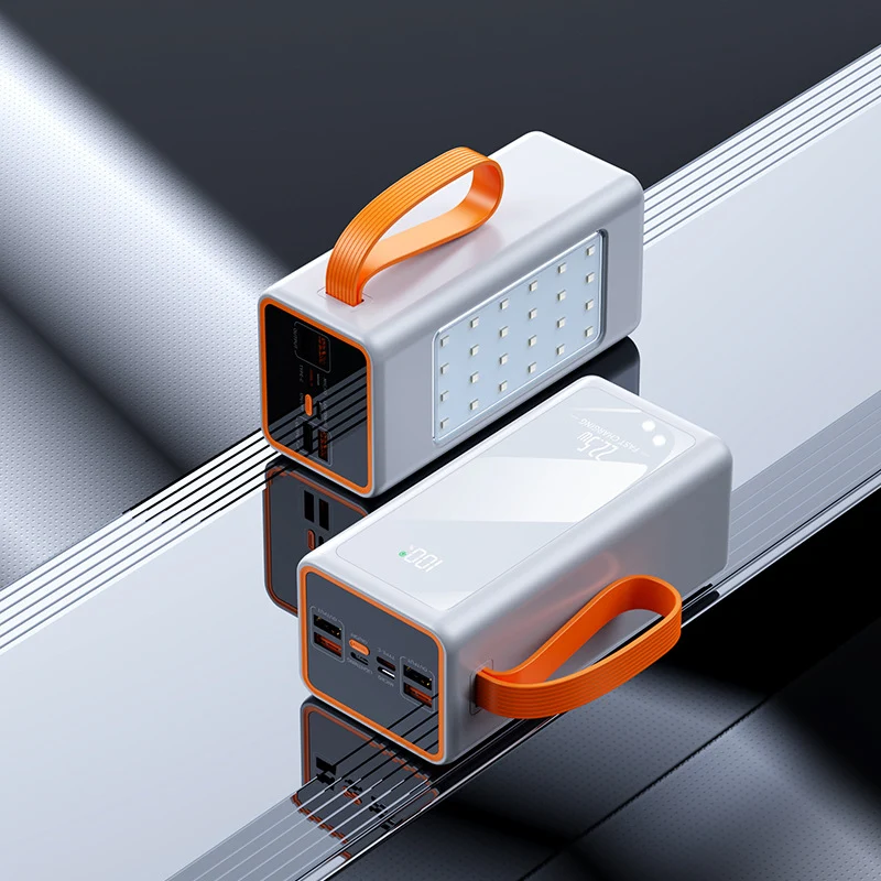 Tragbare Multi-USB-Powerbank mit LED-Licht Skanto