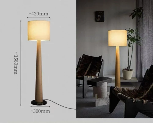 Moderne stilvolle Stehlampe