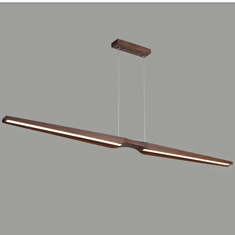 Moderne Holz Pendelleuchte