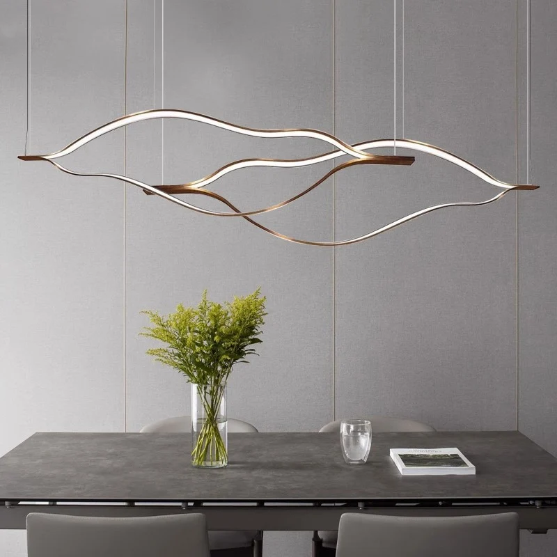 Moderne Wellen-Design Pendelleuchte