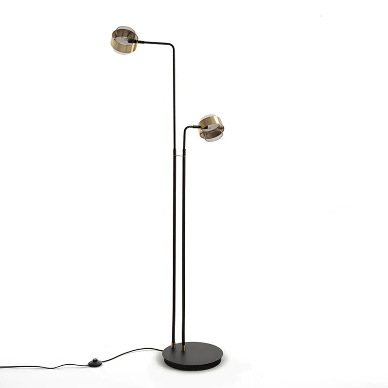 Moderne verstellbare Dual-Head Stehlampe