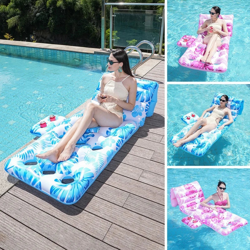 Skanto Damen multifunktionale aufblasbare Liege mit ergonomischer Kopfstütze Skanto