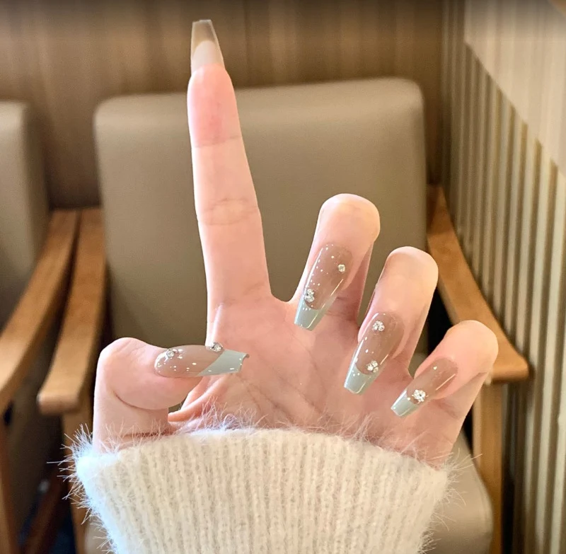 Gradient Gel Nagelverlängerungen